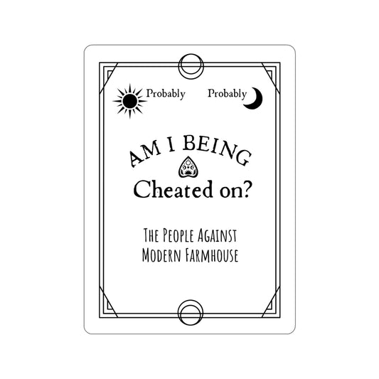 Cheat Spirit Board Sticker
